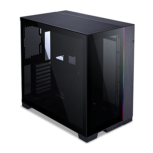 Image of Lian Li O11 Dynamic EVO Mid-Tower Computer Case /Gaming Cabinet - Black | Motherboard Support - E-ATX /ATX /M-ATX /ITX - G99.011DEX.in