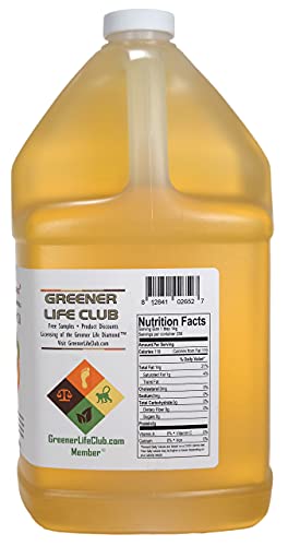 Apricot Kernel Oil - 1 Gallon - Food Grade - Safety Sealed Hdpe Container With Resealable Cap #TOP2