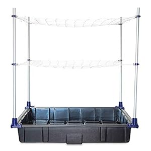 Trim-Daddy Trellis System Support Kit (Model A) – Mounting System for Scrog Netting & Hydroponic Garden Growing Trays…
