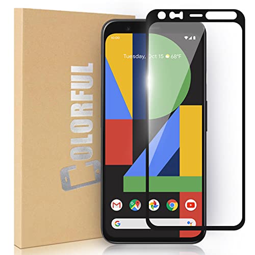 Google Pixel4 フルカバー フィルム 日本旭硝子 硬度9H 耐衝撃 ガラスフィルム プラズマ溶射 フッ素コーティング 全面ガラス 指紋軽減 全面吸着 高透過 ピクセル4 Pixel 4 液晶保護ガラス