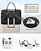 Women Weekender Travel Duffle Bags: Duffel Overnight Bag with Shoe Compartment Large Carry on Tote Bag Toiletry Bag Weekend Yoga Gym Bags with Wet Pocket Hospital Bags for Labor and Delivery Black
