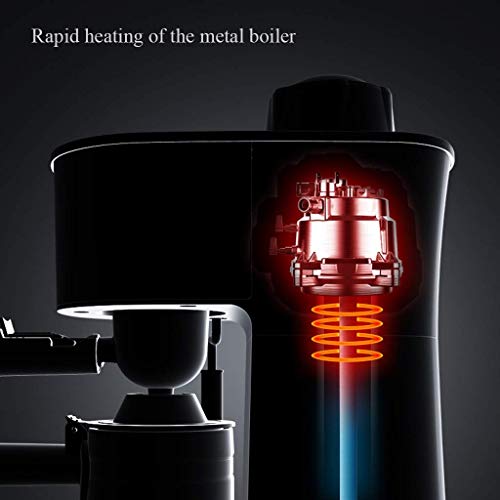 Cafetera semiautomática de vapor 240 mL 5 bar miniatura 6