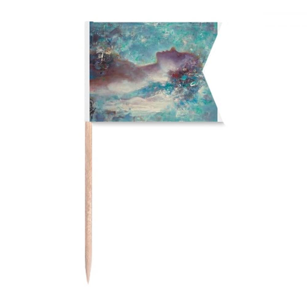 Drapeaux cure-dents de marquage pour buffet de fête et assiette de fromage Appoggiatura XJJ