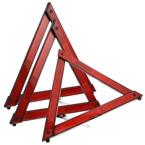 Triangle d'urgence de sécurité routière pour protéger votre famille lors des pannes nocturnes