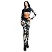 Produktbild Coolster Damen Trainingsanzug Camouflage Tops & Hosen Sweatshirt Sets Casual Sport Wear (2018 Neu Armee-Grün, (Pant+Top) L)