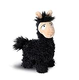23 cm NICI 43573 Kuscheltier Lama Lorenzo, 23 cm, schwarz