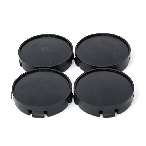 Promo Link Lot de 4 cache-moyeux noirs 56 mm/52 mm Cover