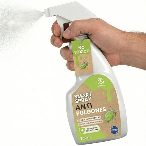 Pestmatic® Spray Anti Pulgones | Cuidado y Limpieza Foliar para Plantas de Interior y Exterior | Elimina Físicamente Pulgon y Cochinilla y Mosca Blanca | Inodoro y Sin Vapores Químicos (500ml)