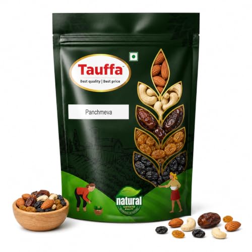 Tauffa Panchmeva 400g | Panchmewa Vrat Mix | 13g Protein | No Added Sugar