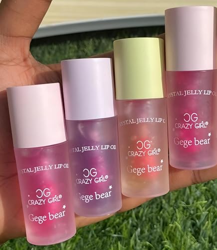Bajajbeautyshop Crazy Girl Crystal Jelly Lip Oil (Grape), 1 Count - Image 6
