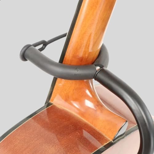 Suporte de Chão Violão Guitarra Baixo Com Trava de Segurança Profissional Dobravel