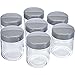 SEVERIN Ersatzgläser für Joghurtbereiter, Joghurtgläser mit Deckel (7 x 150 ml), passend zu den SEVERIN Joghurtmaschinen JG 3516 / JG 3518 / JG3519 / JG 3520 / JG 3521 und JG 3525, grau, EG 3513
