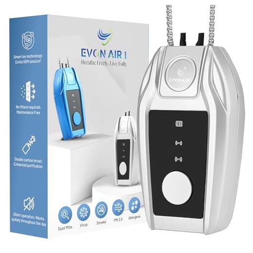 Portable Neck-Worn Air Purifier