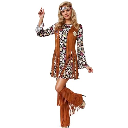 Tenue ethnique classique en satin de polyester couleur lait avec robe et pantalon pour cosplay