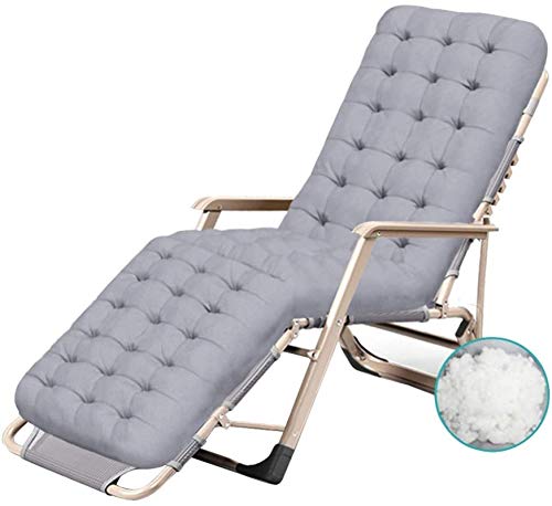 OZBME Sillón reclinable reclinable Plegable tumbonas tumbonas Silla de jardín reclinable sillas de Gravedad Cero Tumbona reclinable Ajustable para Patio al Aire Libre Camping Playa