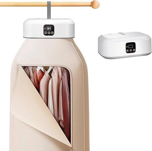 Portable Electric Clothes Dryer with Digital Display | Fast Drying Machine for Clothes, Baby Wear & Towels – Compact Foldable Dryer for Home, Travel & Rainy Season Use-picture-24