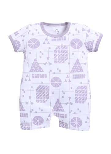 Image of BABY GO Cotton Baby Romper Jumpsuit | Overalls Single Piece | Summer Playwear for New Born Baby Boys & Girls