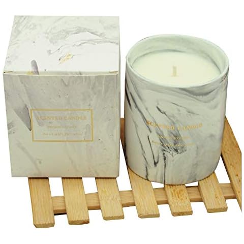 JewelCandle 'Pure & Simple' (earrings) - large white perfumed candle with 925 Sterling silver jewellery - candle with jewellery in a glass with lid as a gift for her Cover