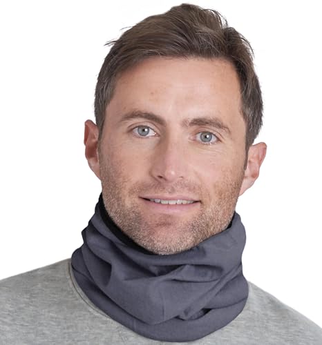 Image of Tough Headwear Swtich Winter Neck Gaiters For Men & Women, Fleece Neck Gaiter, Fleece Neck Warmer, Ski Gaiter - Reversible