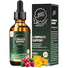 FOTN Lymphatic Drainage Drops - Organic Herbal Supplements - Echinacea | Elderberry | Astragalus | Burdock | Calendula | - Immune Support, Lymphatic Detoxd&Cleanse, 2 fl oz