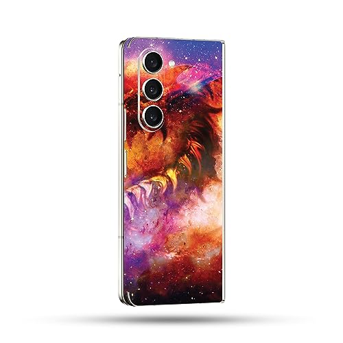 Image of MightySkins Skin Compatible With Samsung Galaxy Z Fold 5 Full Wrap - Dragon Nebula | Protective, Durable, and Unique Vinyl Decal wrap cover | Easy To Apply, Remove, and Change Styles | Made in the USA