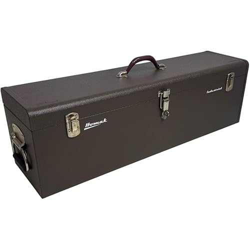 Homak 32-Inch Industrial Steel Toolbox, Brown Wrinkle Powder Coat, BW00200320
