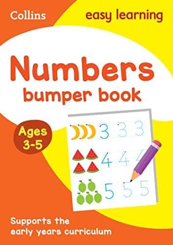 Numbers Bumper Book Ages 3-5: Ideal for home learning (Collins Easy ...