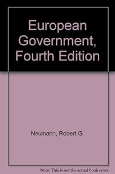 Hardcover European Government, Fourth Edition Book