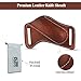 Leather Knife Sheath for Belt Pocket Folding Knife Holder Compact Draw Knifes Carrier EDC Tools Holster (Small)