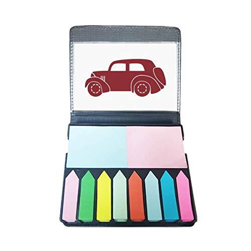 Boîte de marque-page autocollante voiture pour sublimer votre bureau rétro