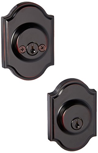 Weslock 01772-1-1Sl23 Premiere Double Cylinder Deadbolt, Oil-Rubbed Bronze #TOP13