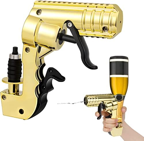 Champagne Gun, 4th Generation Upgraded Party Shooter with Extended Range, Perfect for Bachelorette Parties, Birthdays, Celebrations