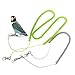 MERRYHAPY 2pcs Parrot Training Leash Kit 29.5 Inch Rope for Fischeri Bird Harness Random Color