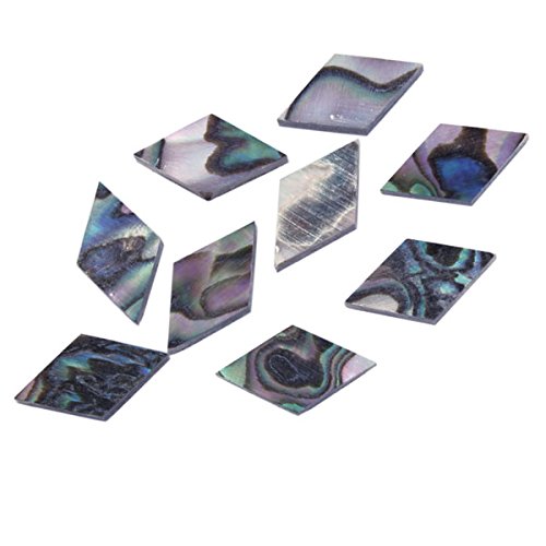 Paua Abalone Shell Diamond Inlays Guitar Mandolin Banjo Maker 8X13X2Mm (Pack Of 10) #TOP2