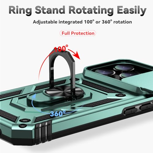 Coque iPhone 16 Pro Max avec support magnétique et protection caméra intégrée - 5