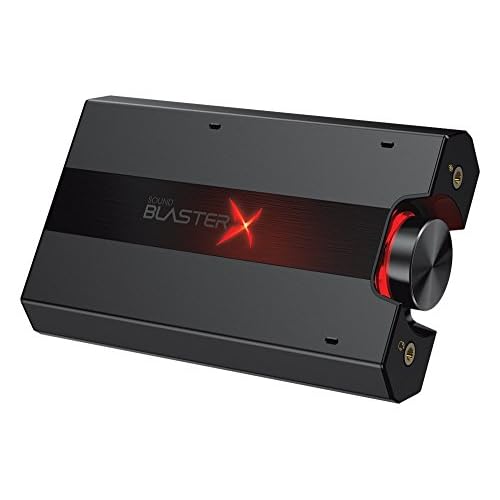 Creative Sound BlasterX G5 externe Soundkarte (7.1 Surround-HD-Audio, Kopfhörerverstärker für Windows PC, Mac und PS4) schwarz