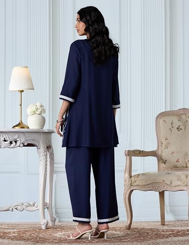 Image of Amazon Brand - Myx Women Co-ord Set Regular Fit (Available with Plus Sizes)