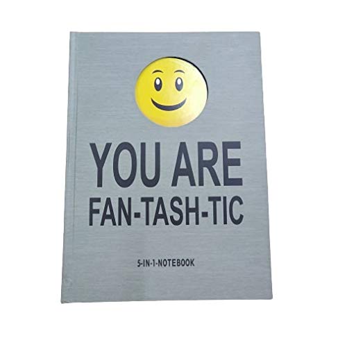 Roja B5 5 Subject Notebook - Your Fantastic Notebook 400 Pages, Ruled, Case Bound,25 x 18 cm's