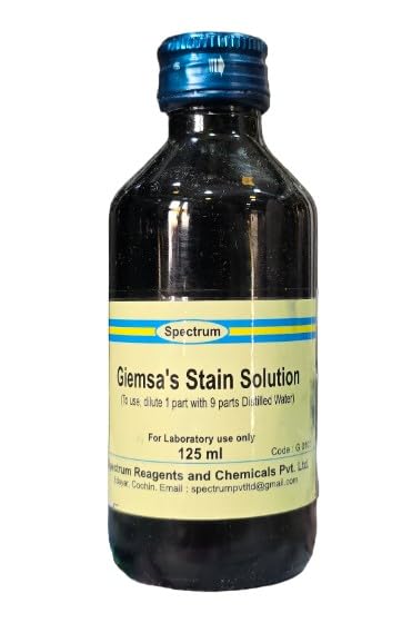 SPECTRUM GIEMSAS STAIN SOLUTION 125ML (B0D89YL35D) Amazon Price History, Amazon Price Tracker
