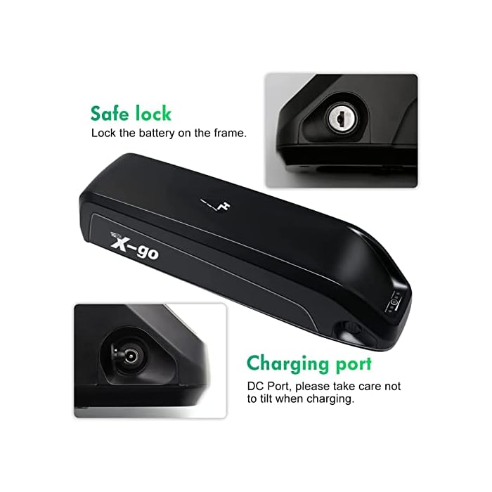X-go Ebike Battery - 36V 48V 52V Hailong Lithium Mountain Bike Battery Pack - Image 6