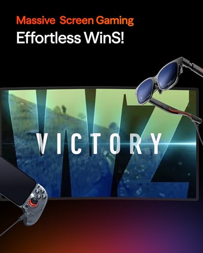 Image of VITURE x 8BitDo Ultimate Mobile Gaming Controller - World's First for XR Glasses | USB-C Connection for Minimum Latency, Hall Effect Sticks, Charge While Playing, Pro Performance for Android