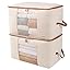 Amazon.com: Comforter Storage Bag - Folding Organizer bag for King ...