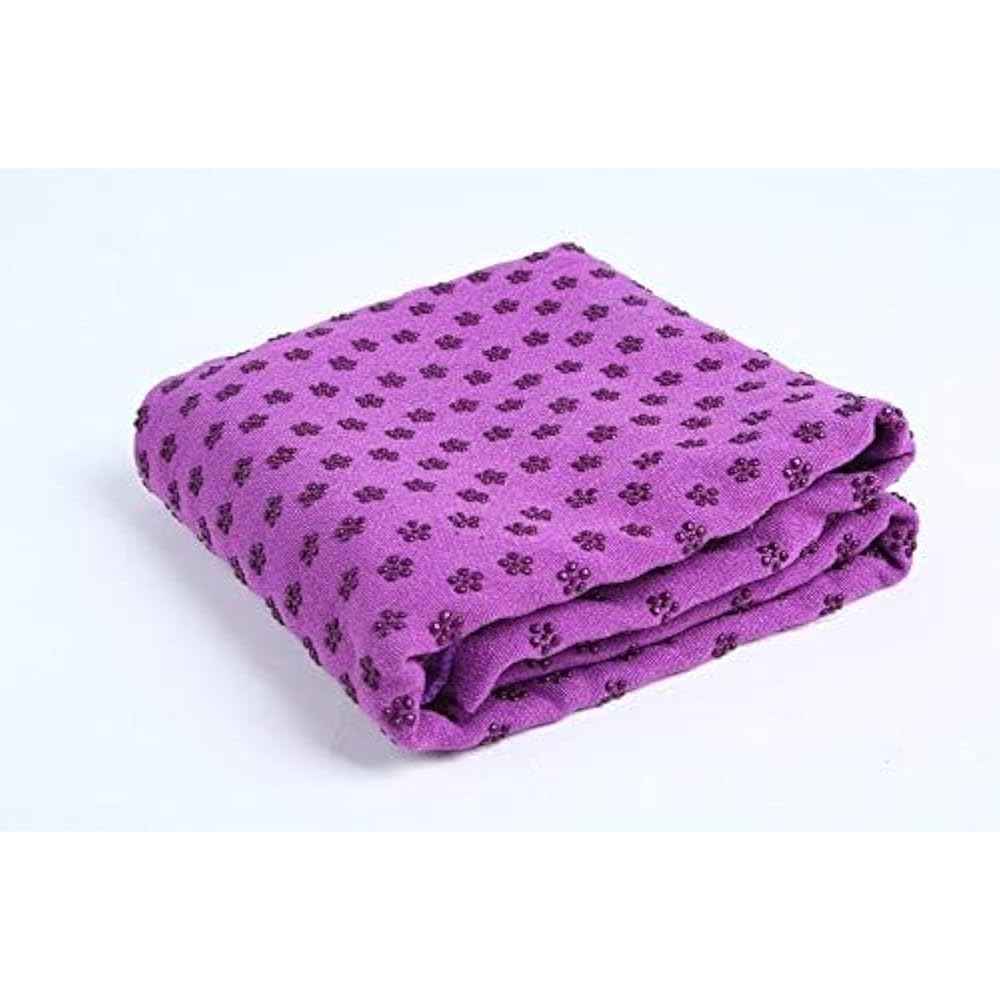 3 Pack Hot Yoga Mat Towels - Non-Slip Microfiber For Pilates & Workouts