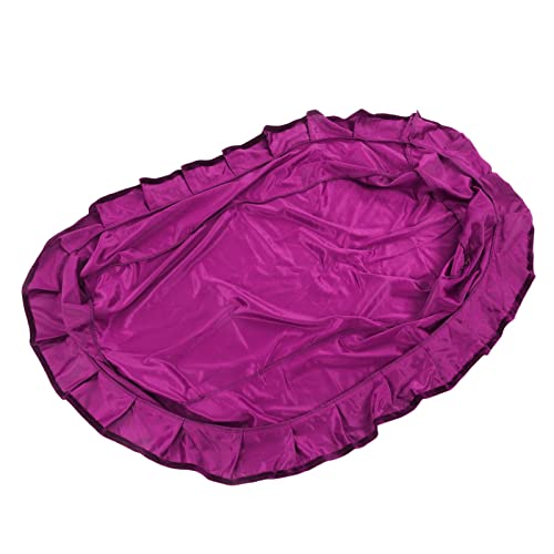 SALUTUYA Capa de banco de piano de veludo, capa de assento de piano, fácil de transportar, macia ant