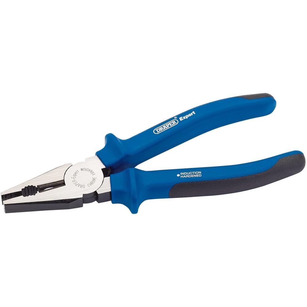 Draper Expert Heavy Duty Soft Grip Combination Pliers, 180Mm