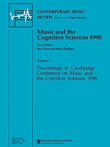 Music and the Cognitive Sciences 1990 pour vos recherches en musicologie