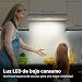 CIARRA Campana Extractora Decorativa 60cm 220m³/h 100W - 3 Velocidades de Extracción...