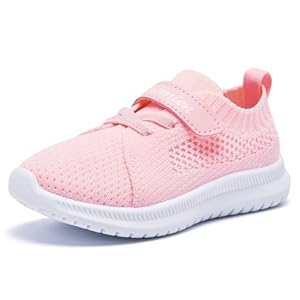 Toddler Boy Girl Shoes Breathable Walking Sneakers Mesh Running Shoes Tennis Barefoot Shoes(Toddler)