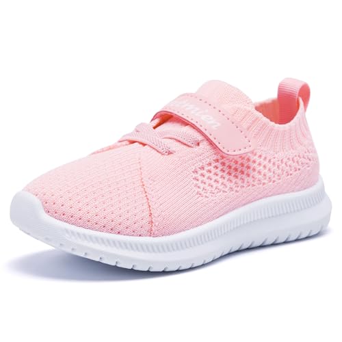 Toddler Boy Girl Shoes Breathable Walking Sneakers Mesh Running Shoes Tennis Barefoot Shoes(Toddler)