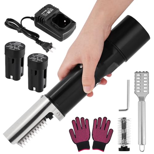 MXBAOHENG Cordless Electric Fish Scaler Remover